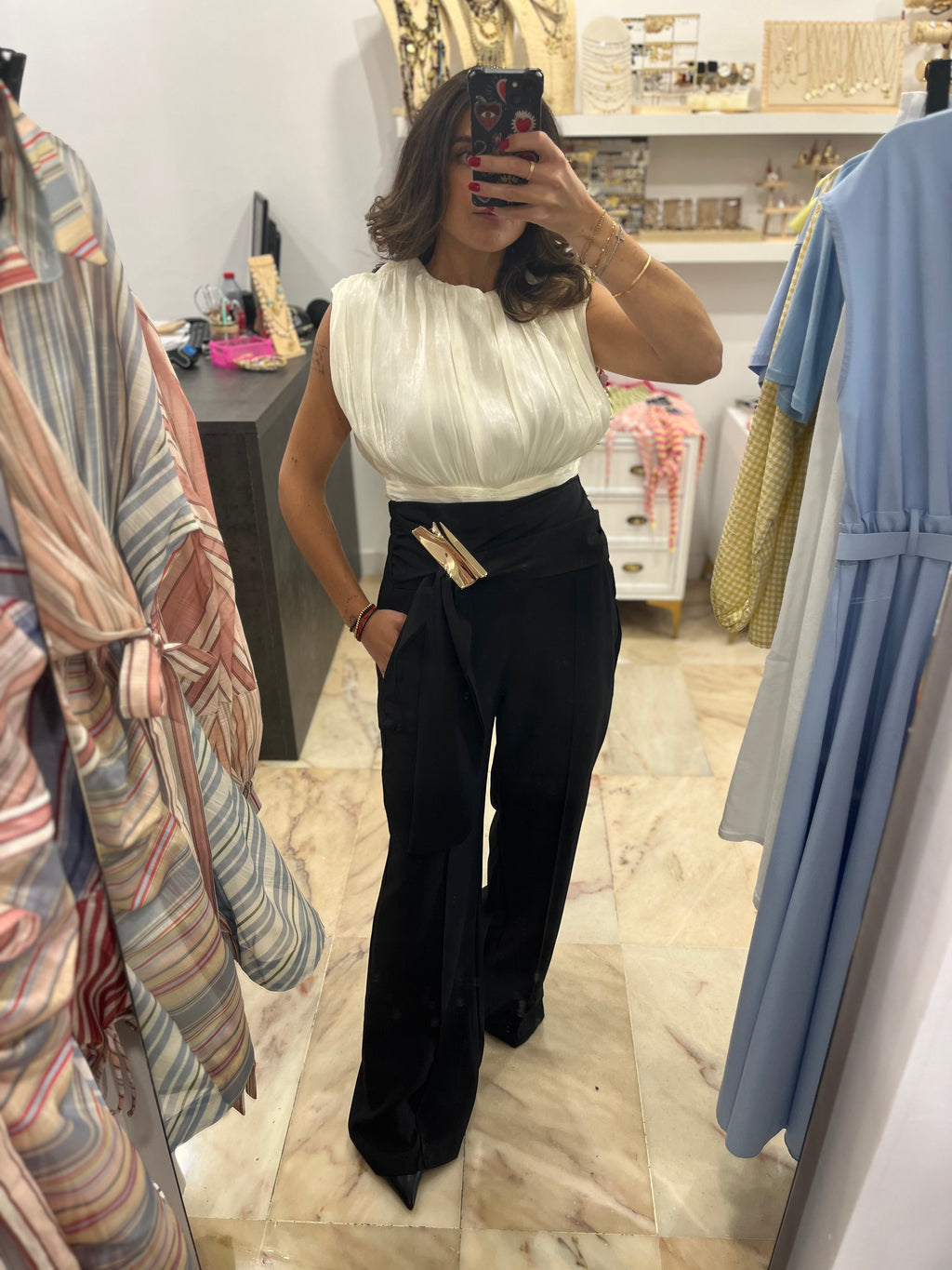 TOP ORGANZA