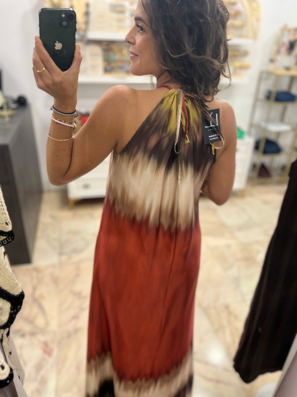 Vestido bicolor