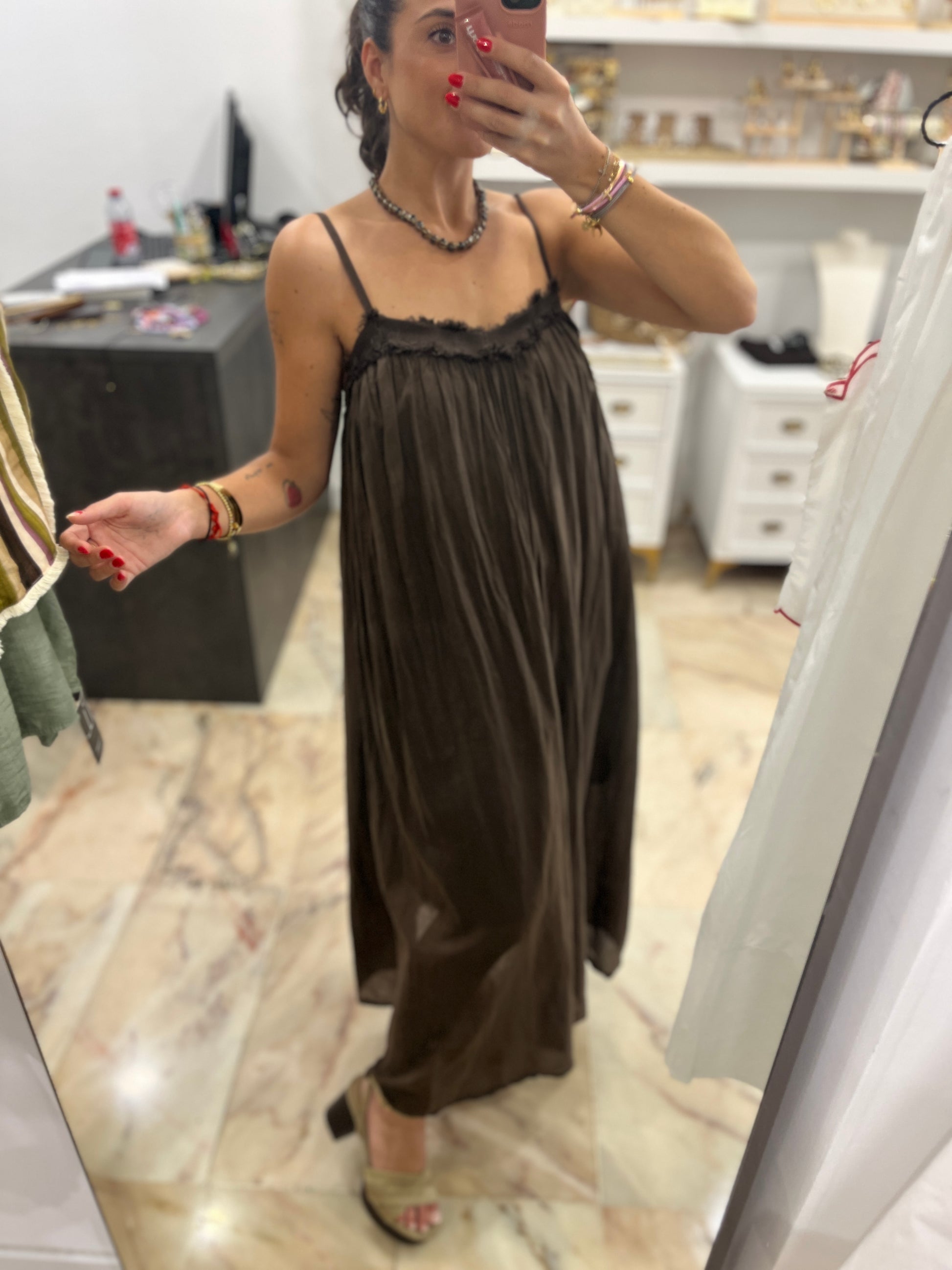 VESTIDO CHOCOLATE