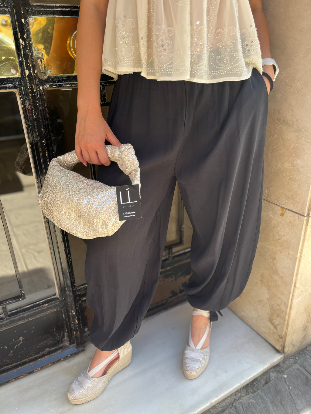 Pantalón lazo