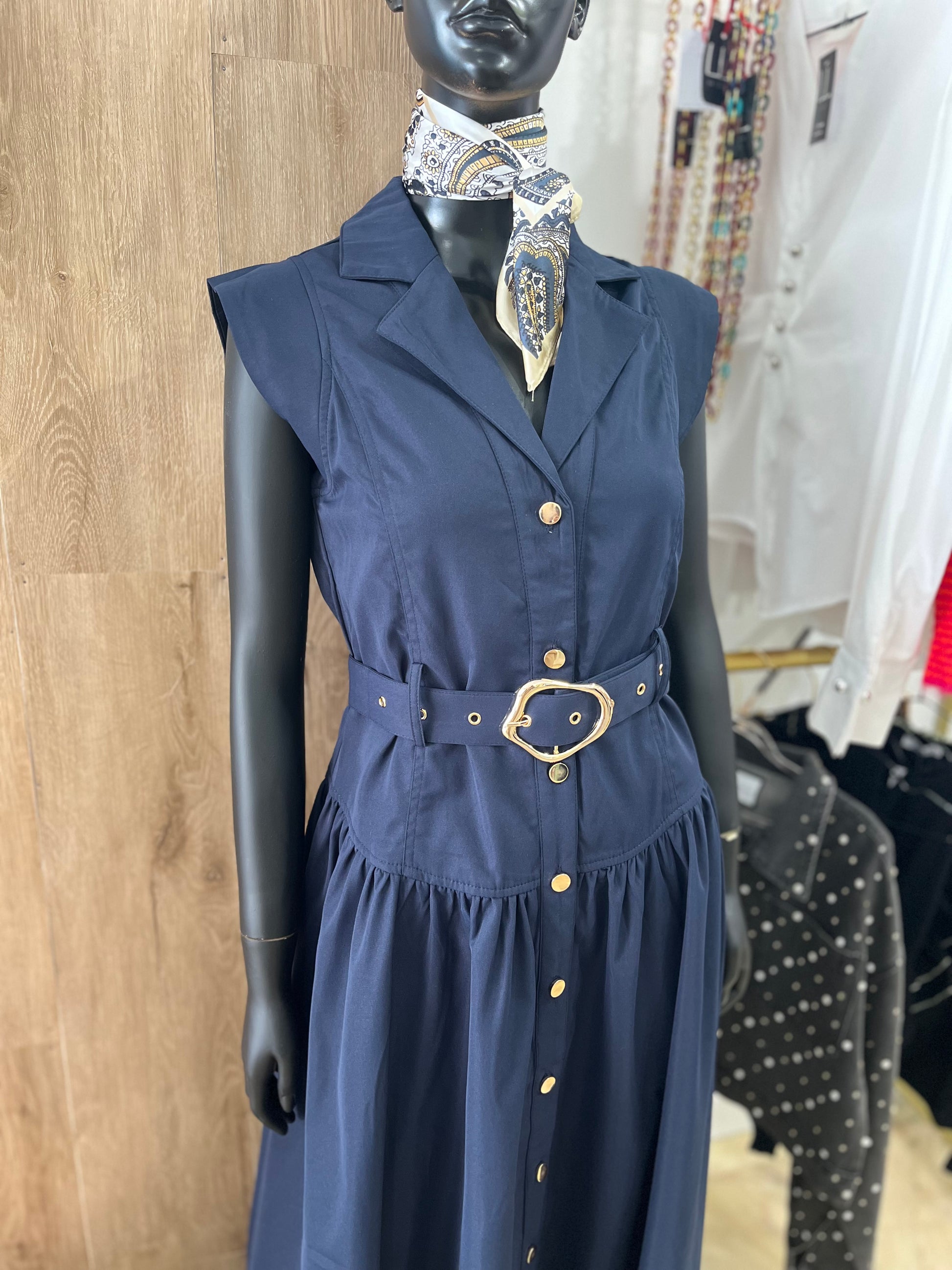 VESTIDO CAMISERO