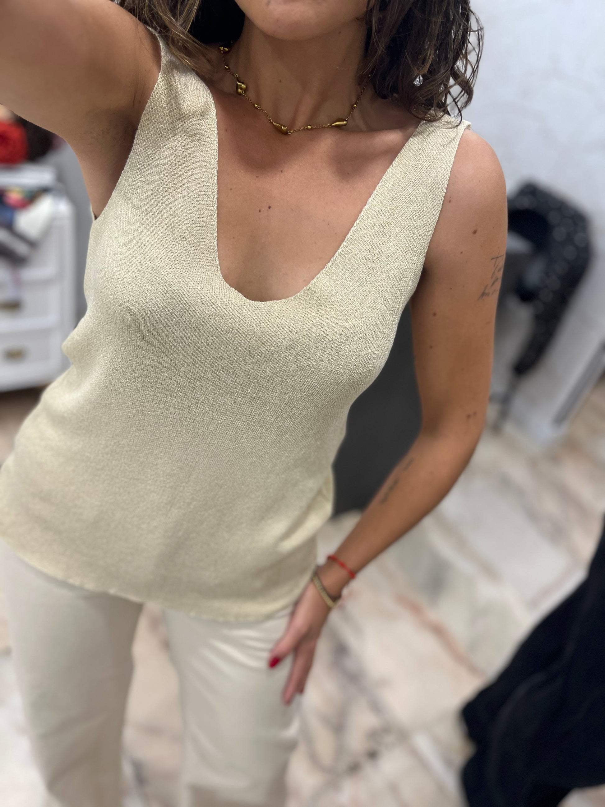 Camiseta brillo