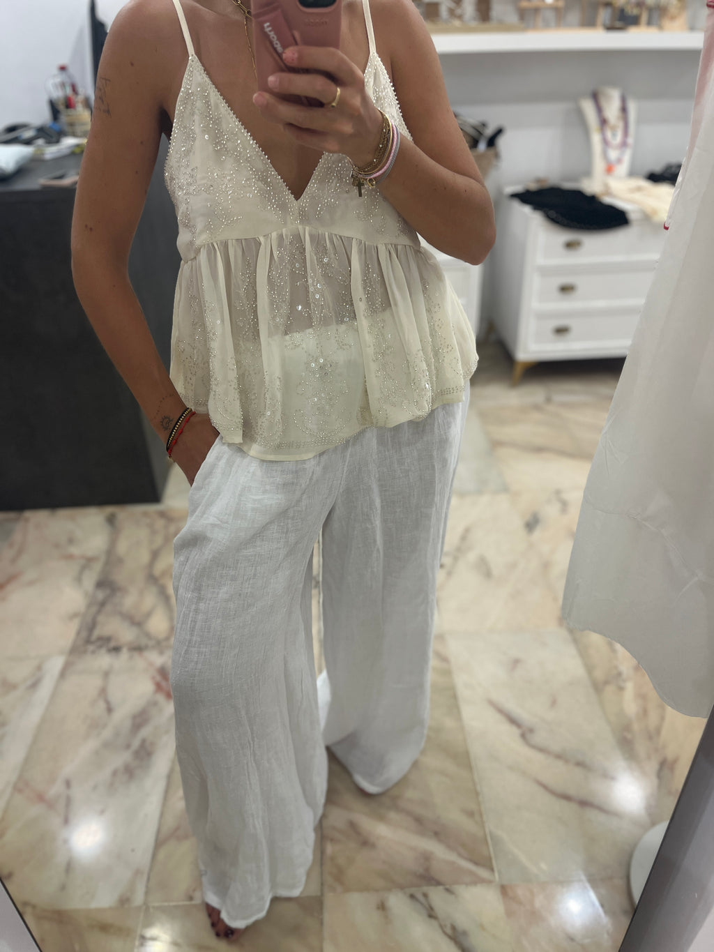 PANTALÓN LINO