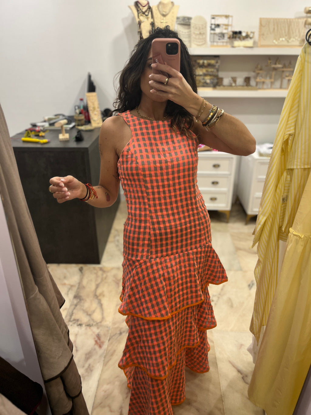 Vestido vichy