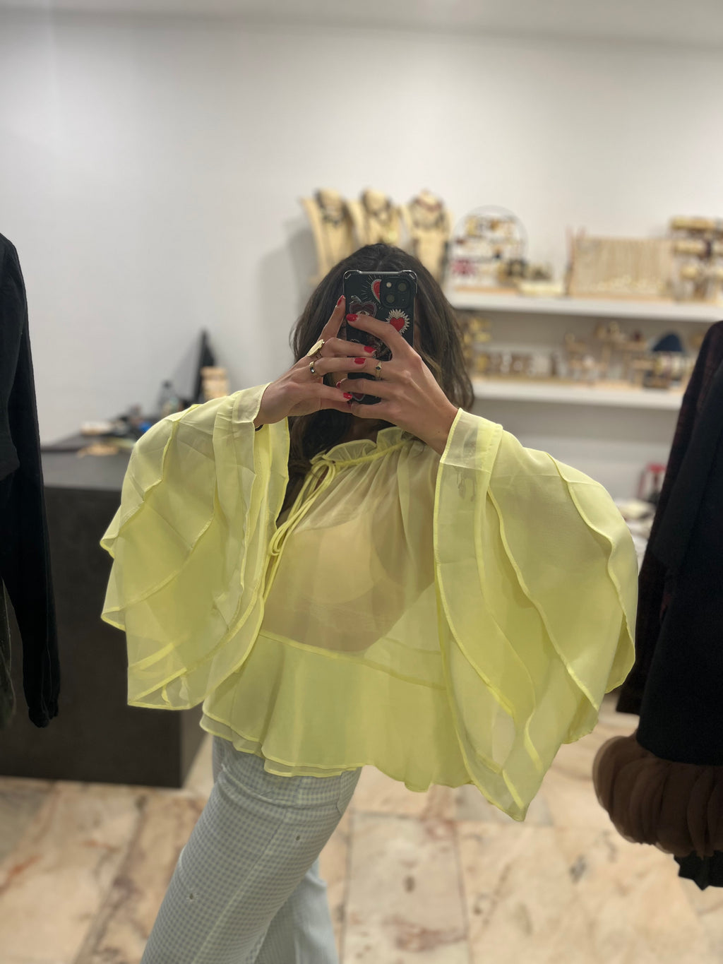 BLUSA VOLANTES