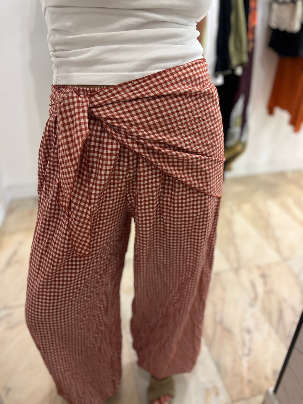 Pantalón Vichy