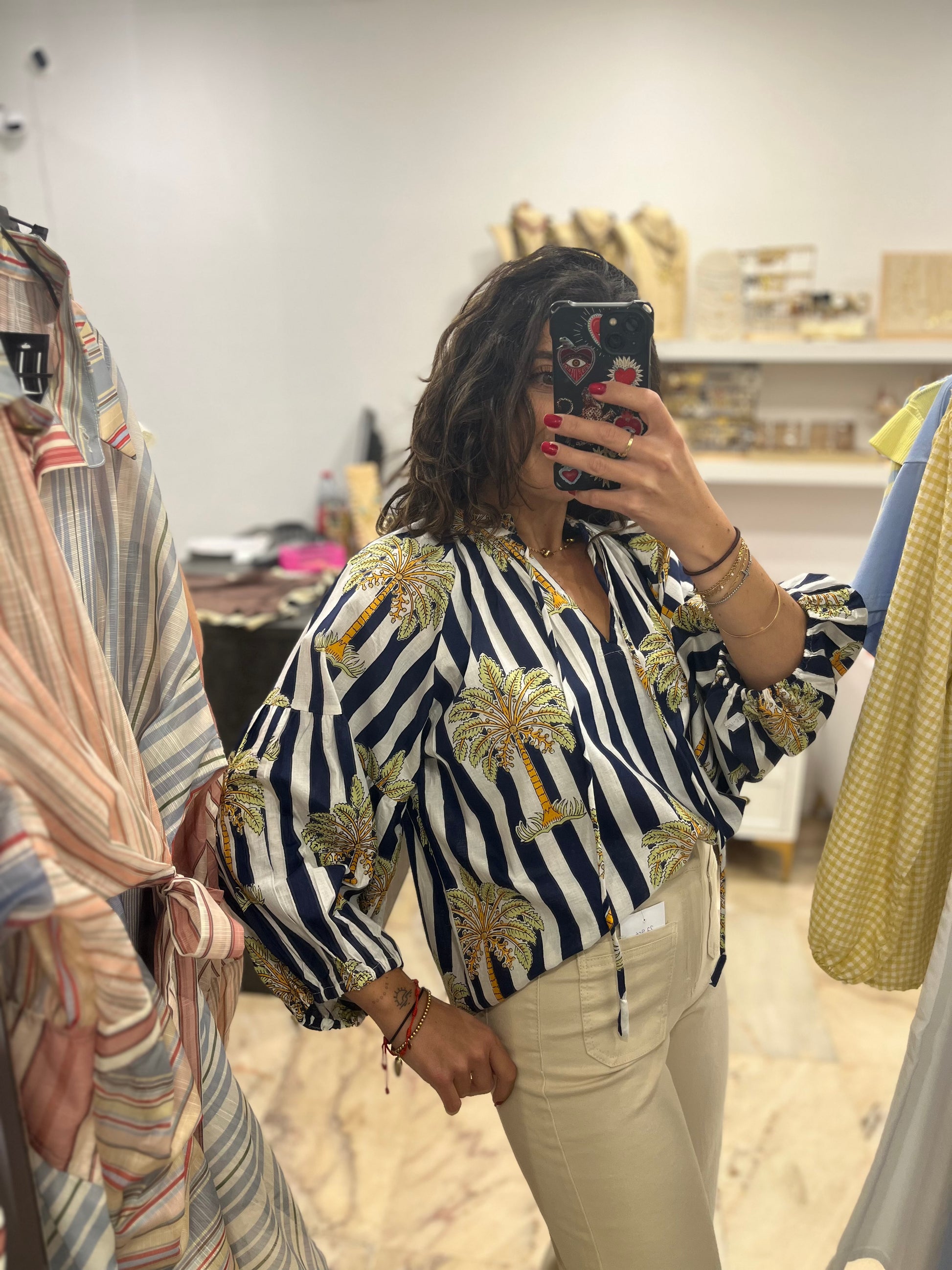 BLUSA PALMERAS
