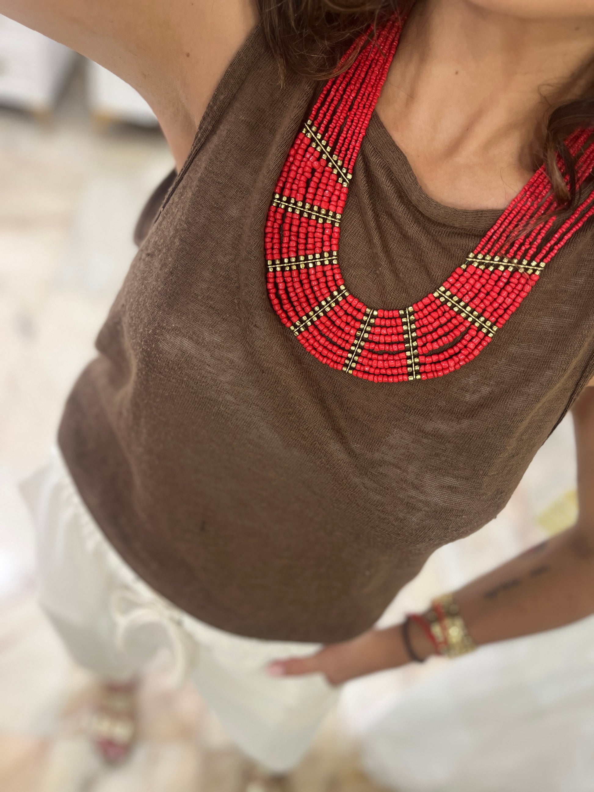 Collar rubí