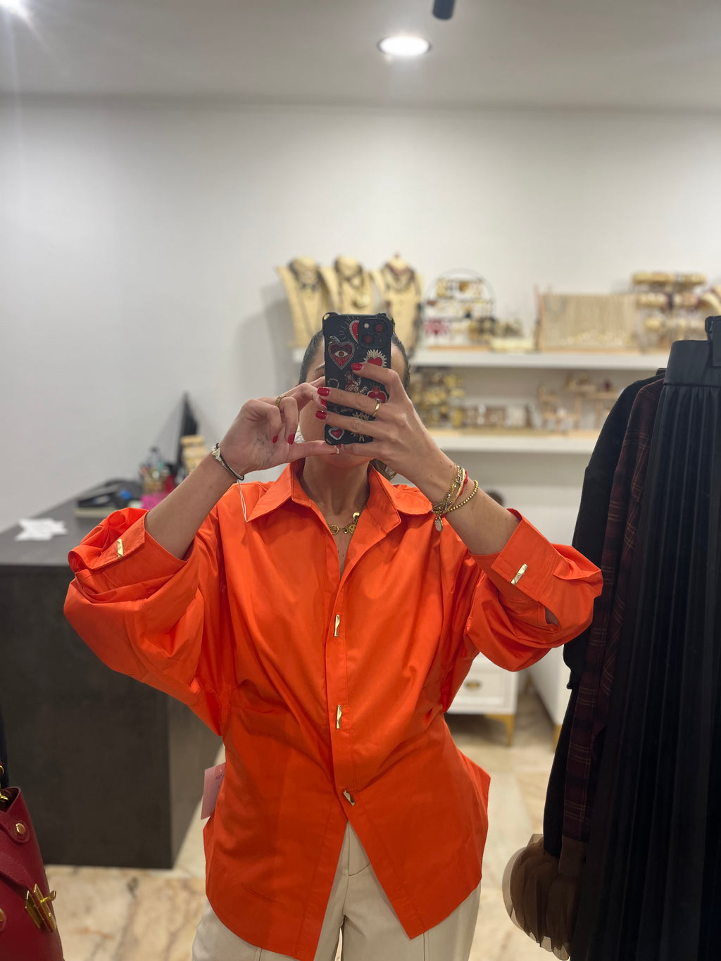CAMISA NARANJA