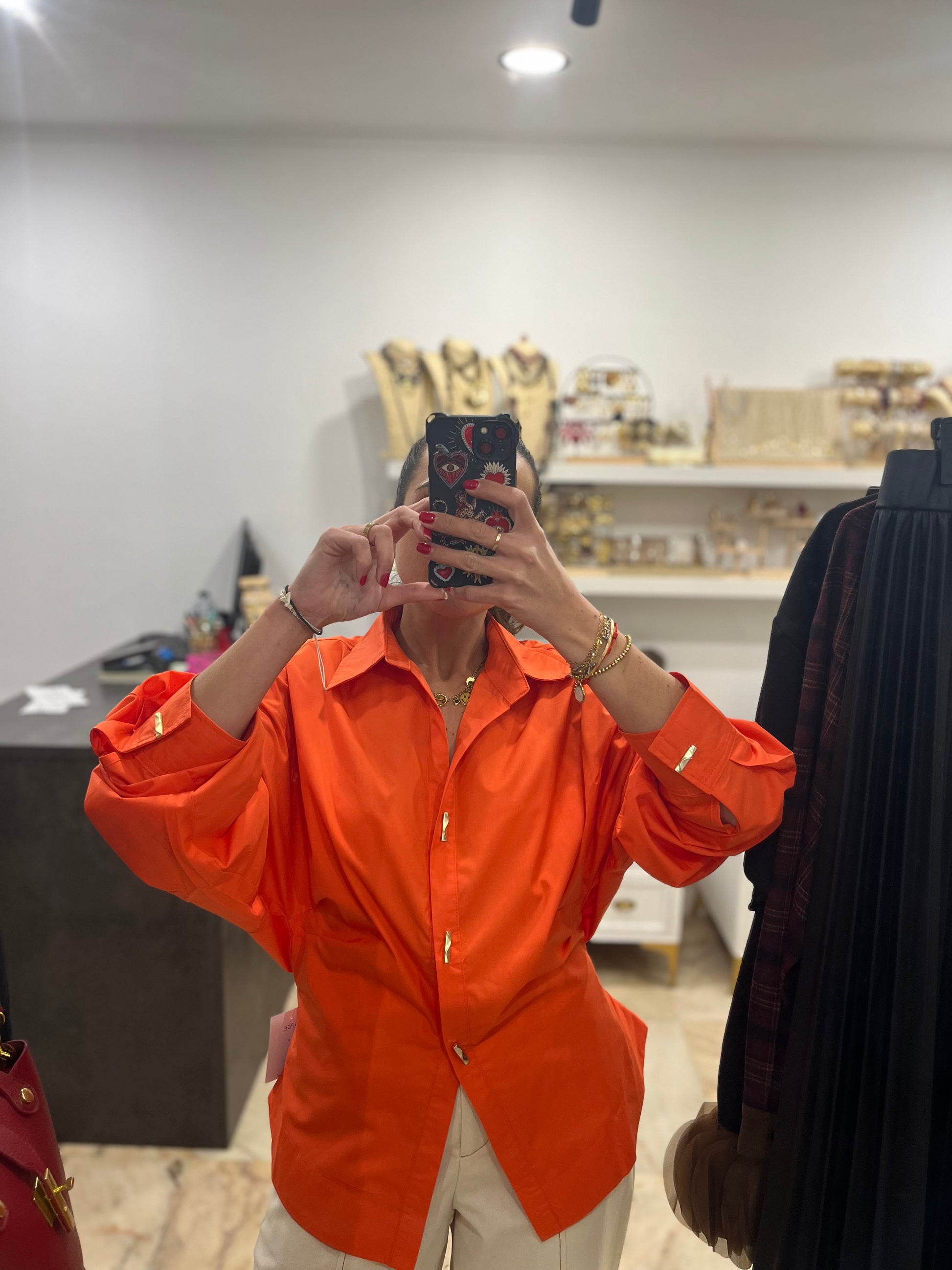 CAMISA NARANJA