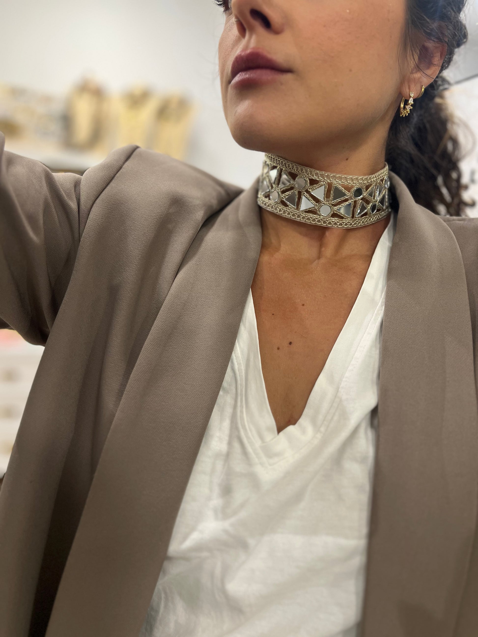 CHOKER ESPEJO