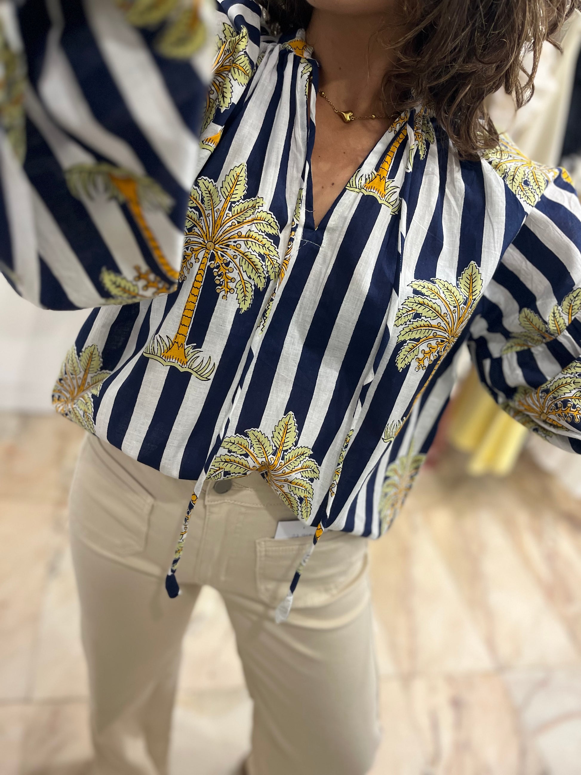 BLUSA PALMERAS