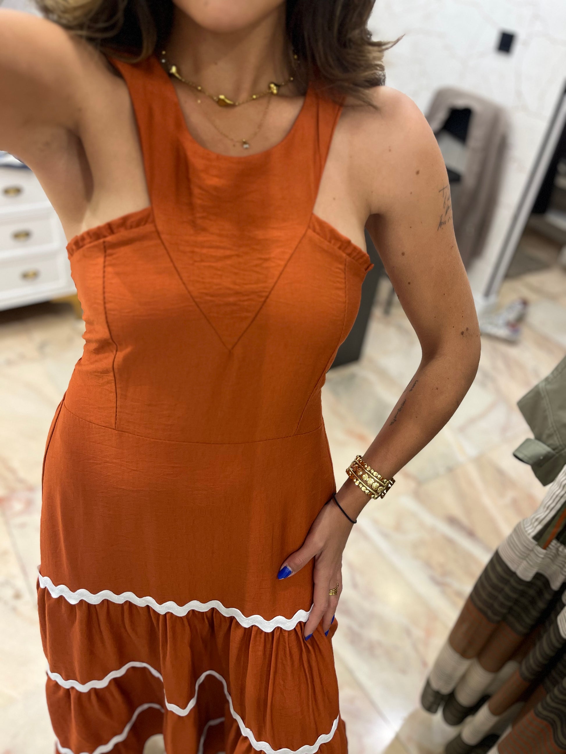 VESTIDO HALTER