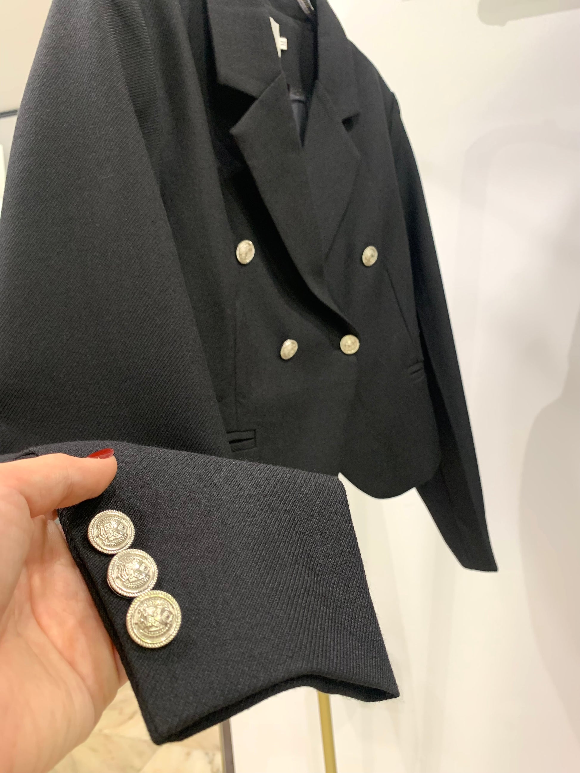 Americana corta traje