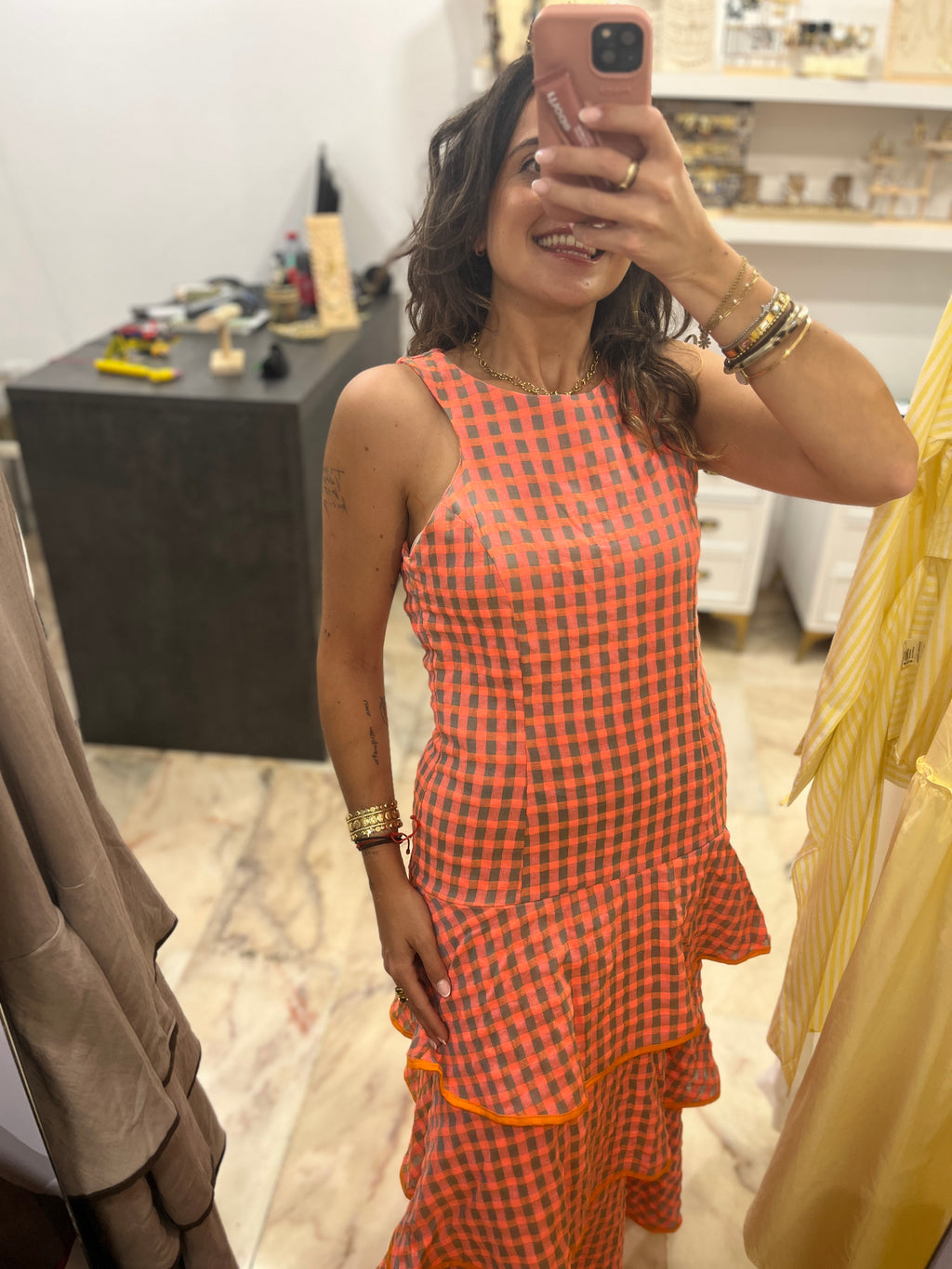 Vestido vichy