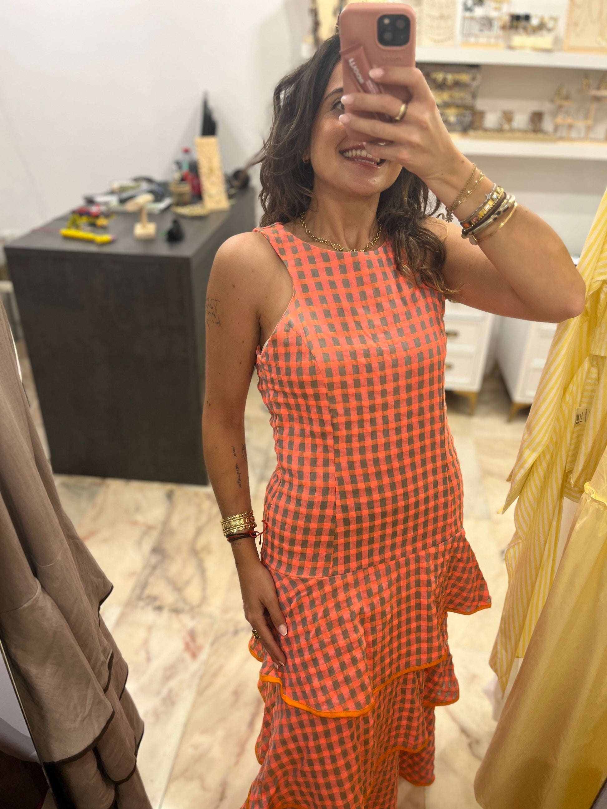 Vestido vichy