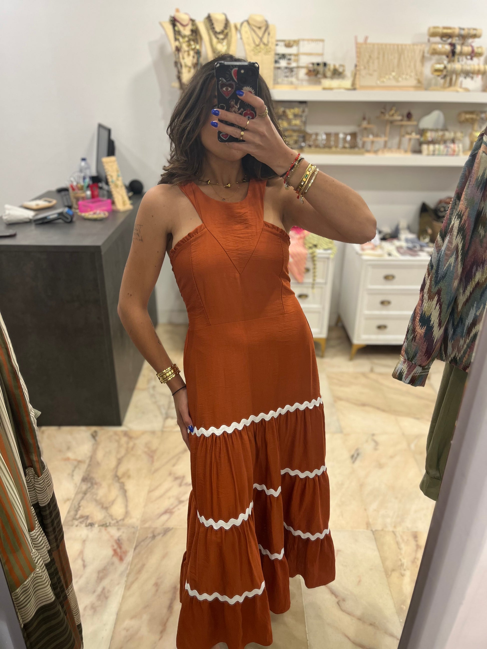 VESTIDO HALTER