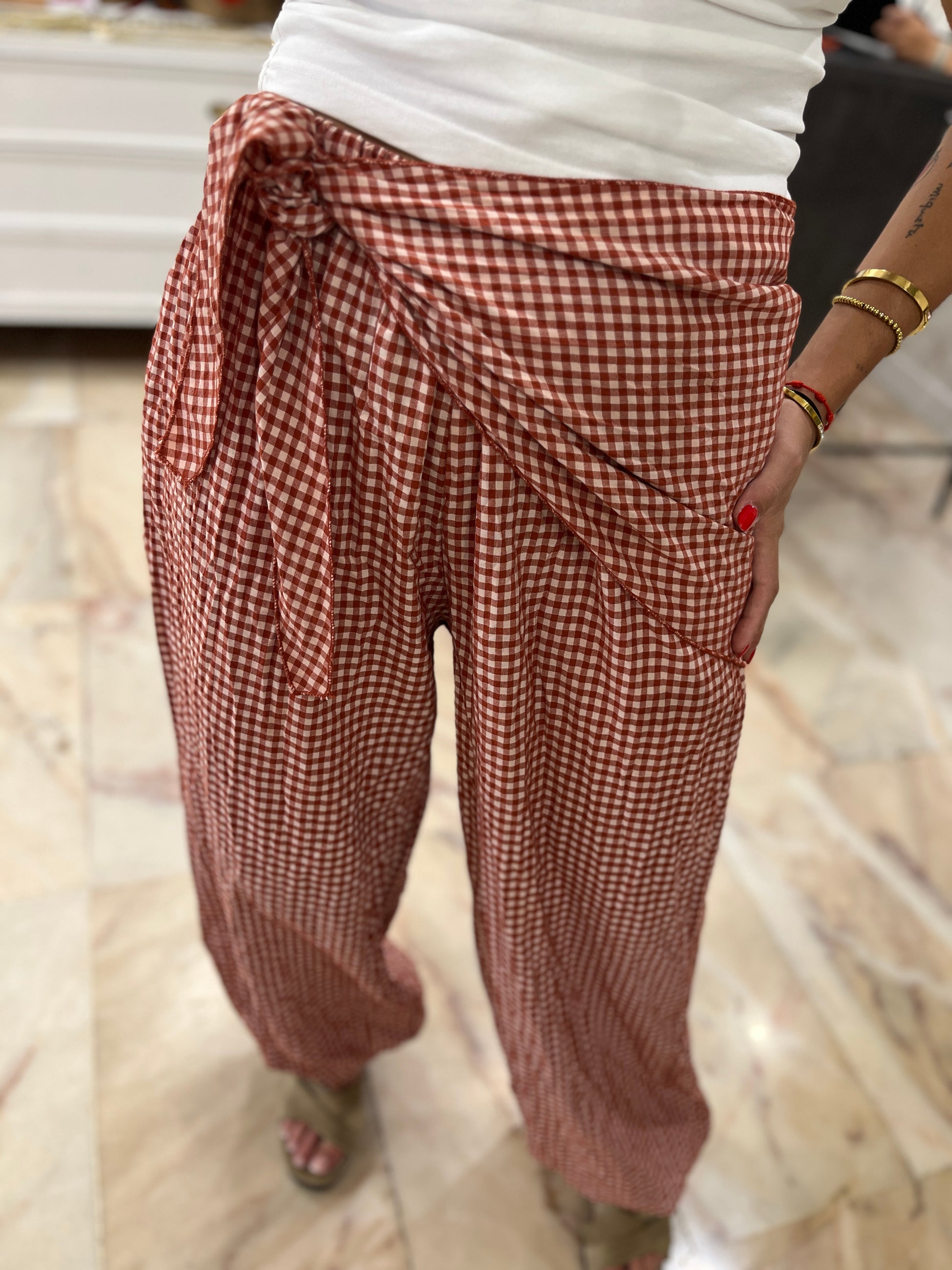 Pantalón Vichy