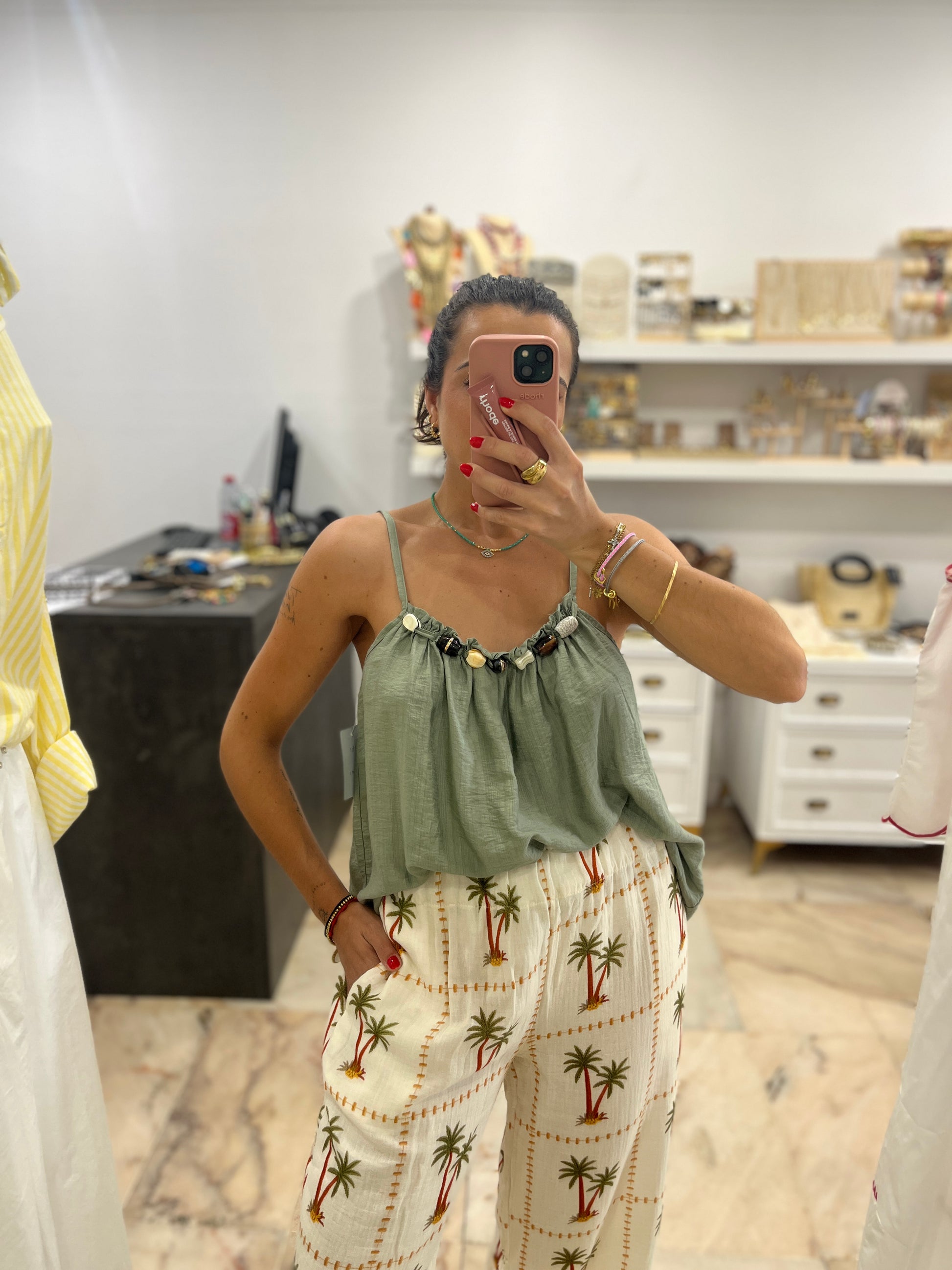 Blusa cuentas