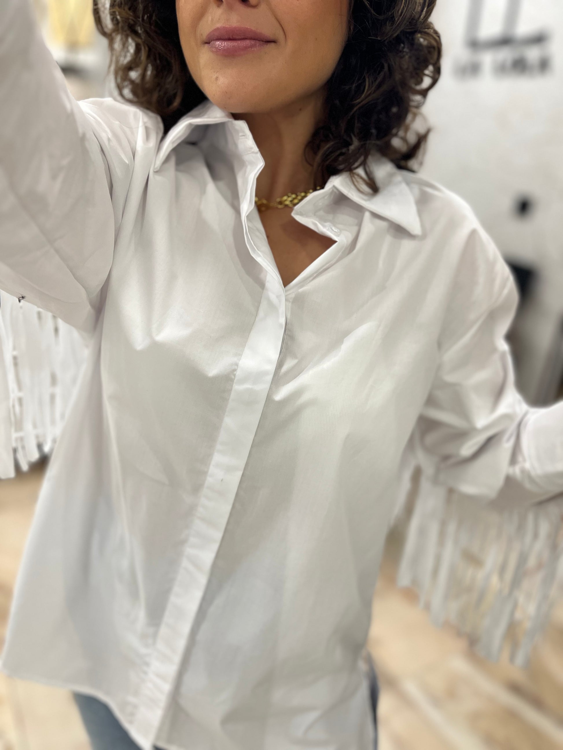 Camisa flecos