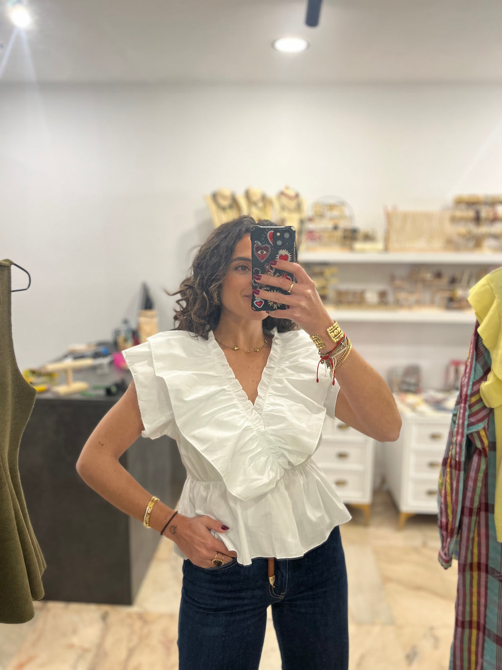 BLUSA VOLANTES