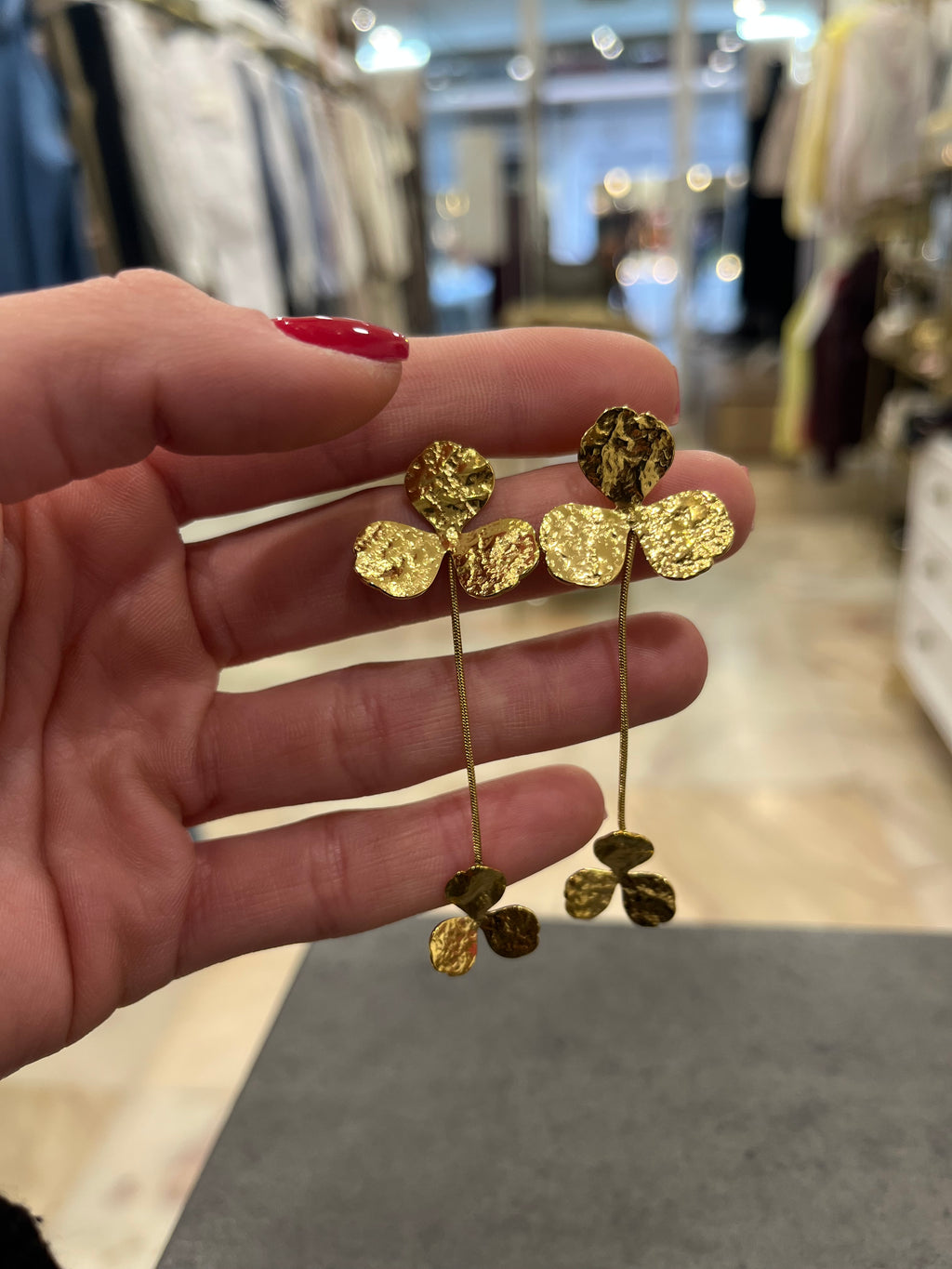 PENDIENTES FLOR