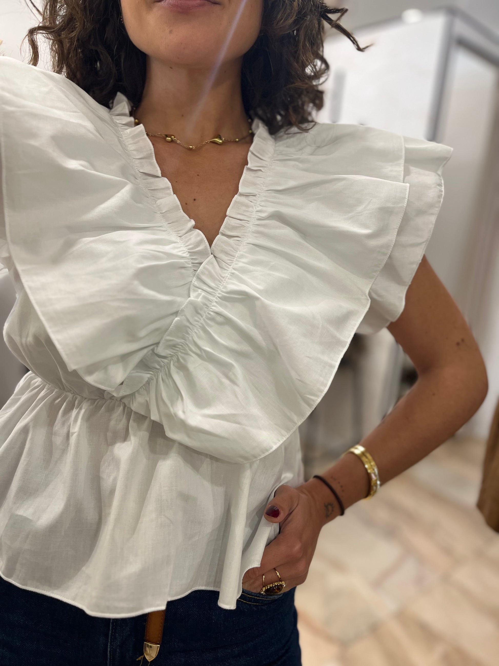 BLUSA VOLANTES