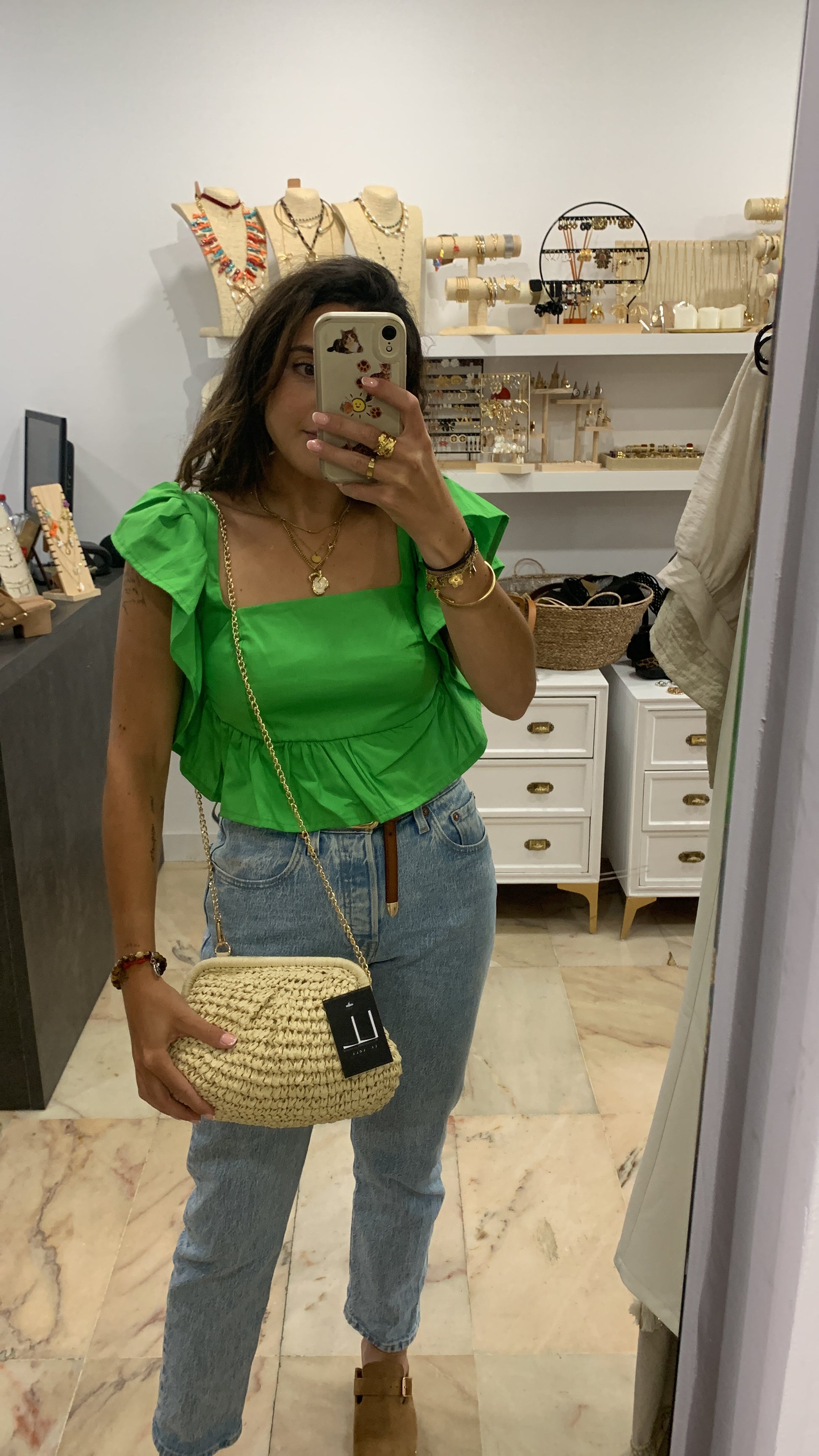 Bolso rafia