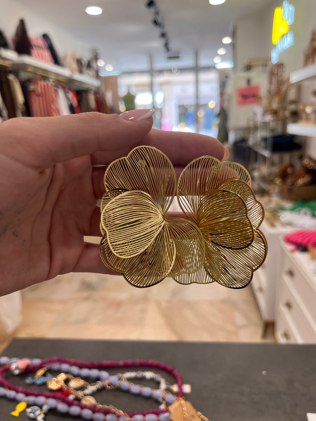 PENDIENTES FLOR