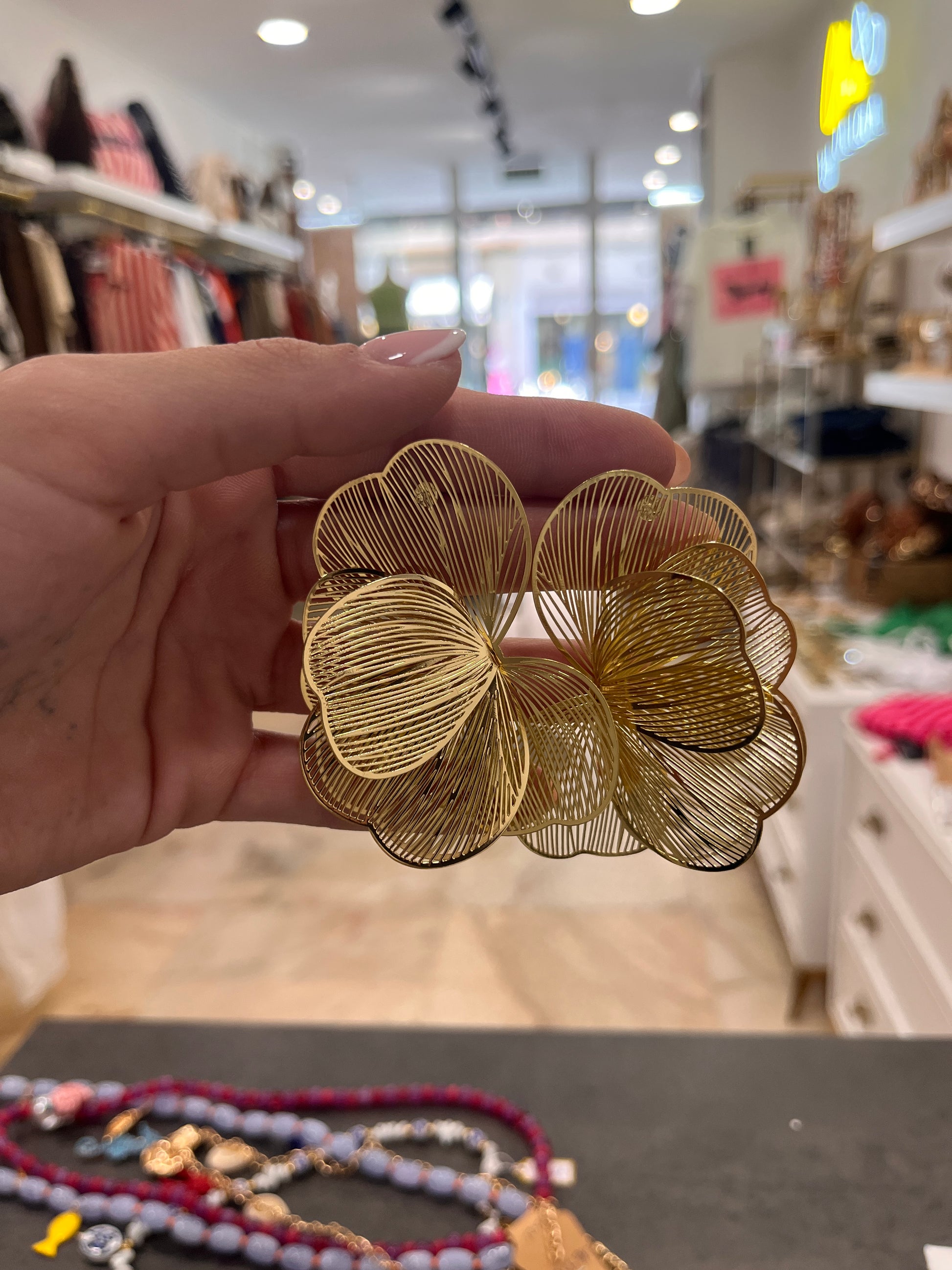 PENDIENTES FLOR