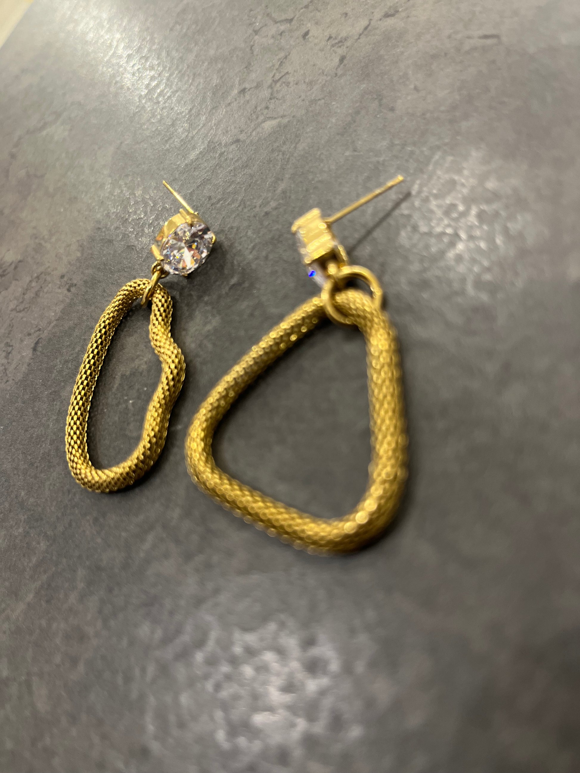 Pendientes brillante