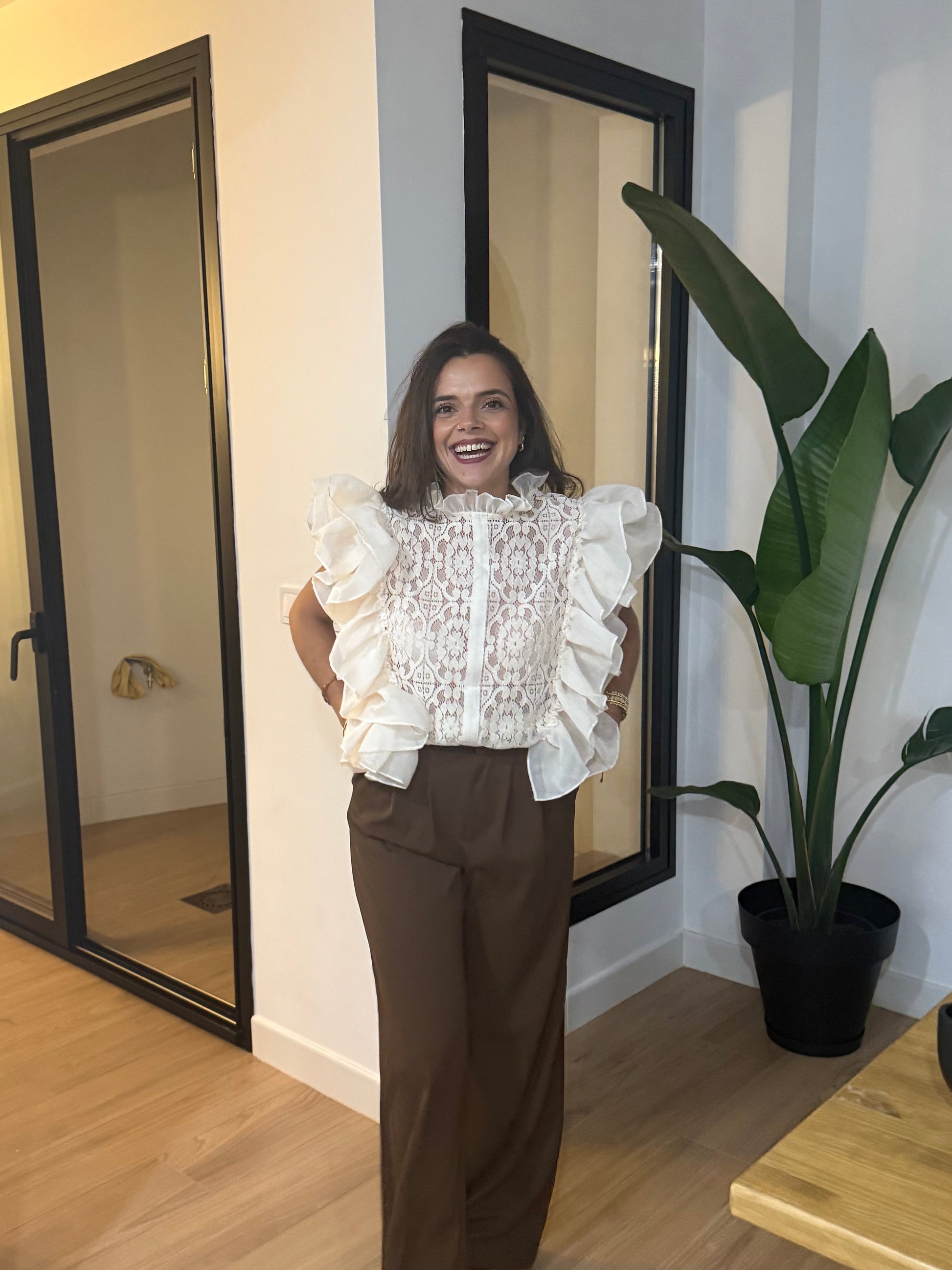 Blusa volante