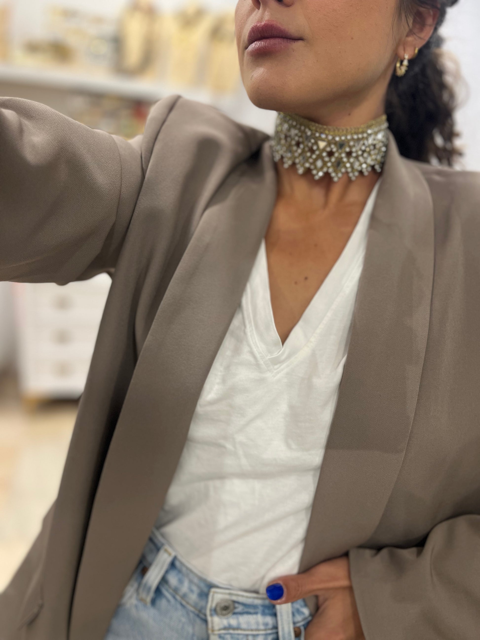 CHOKER BRILLO
