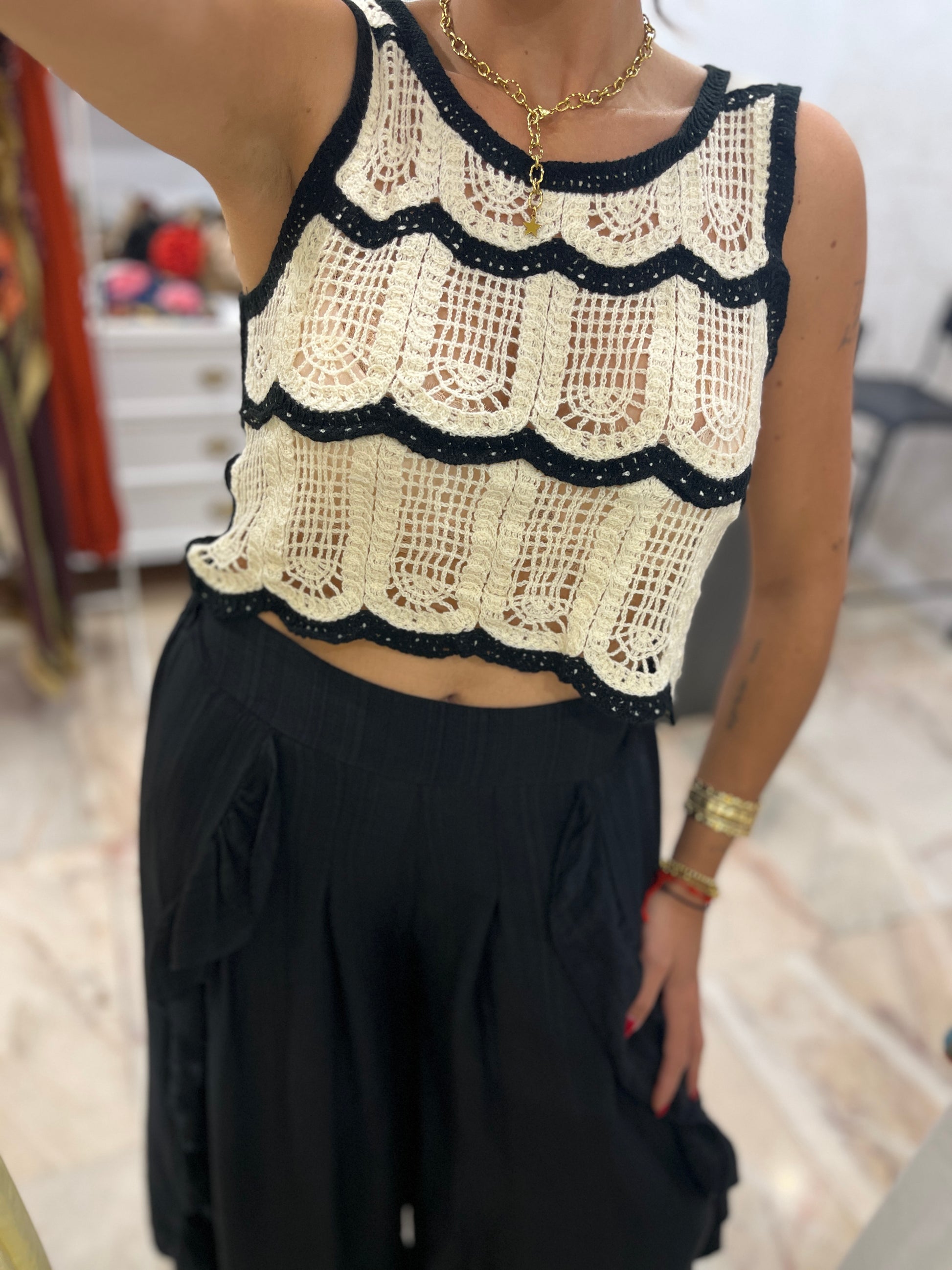 TOP CROCHET