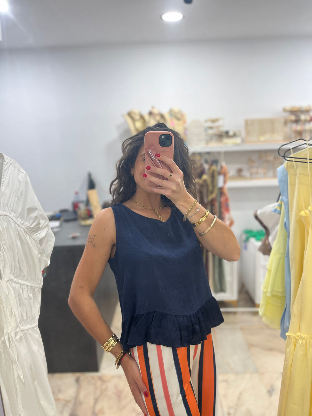 BLUSA VOLANTE