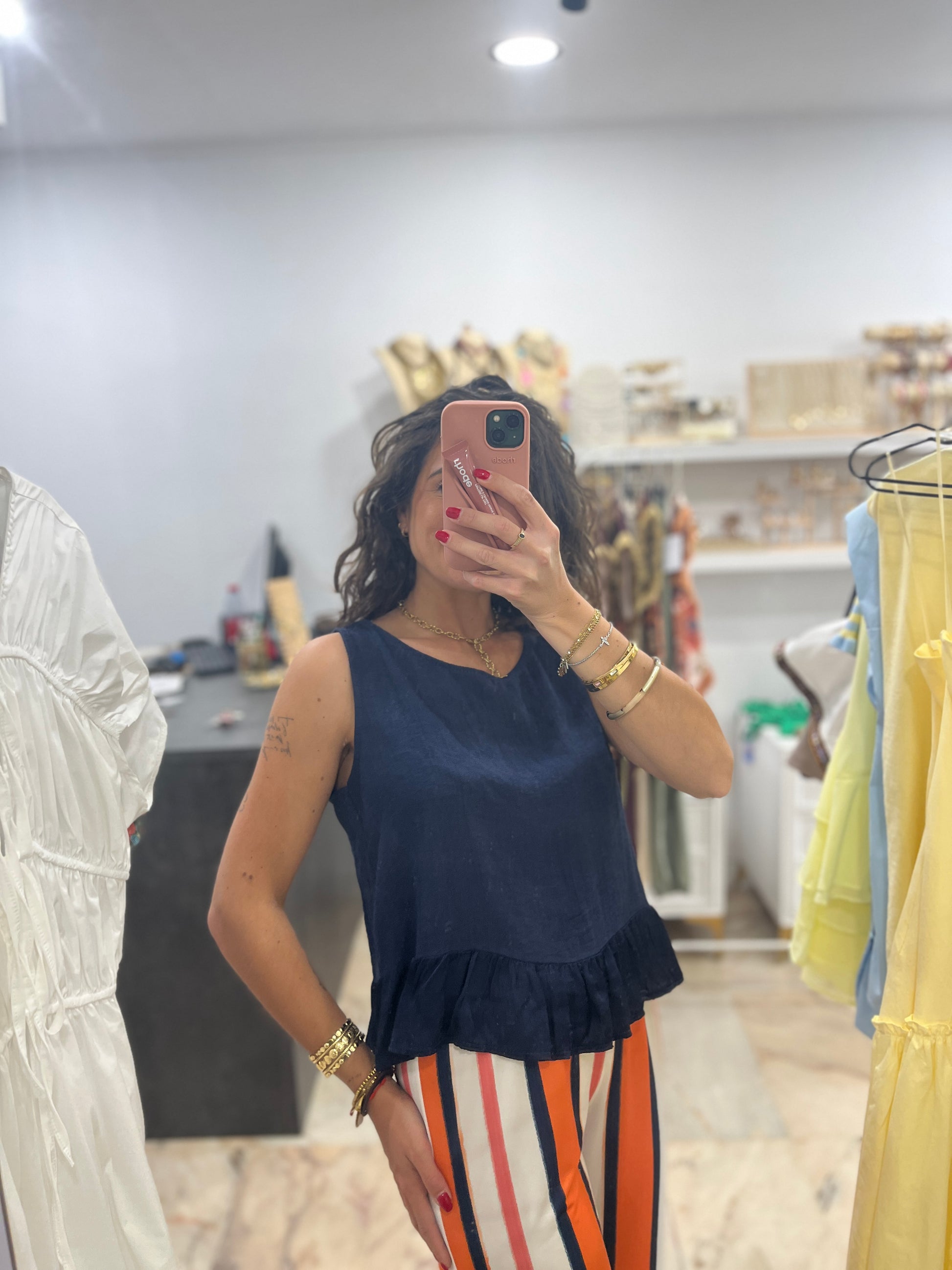BLUSA VOLANTE