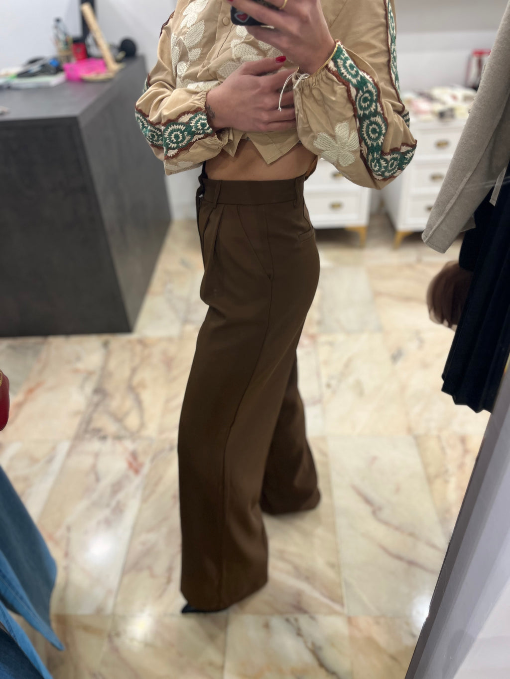 Pantalón recto