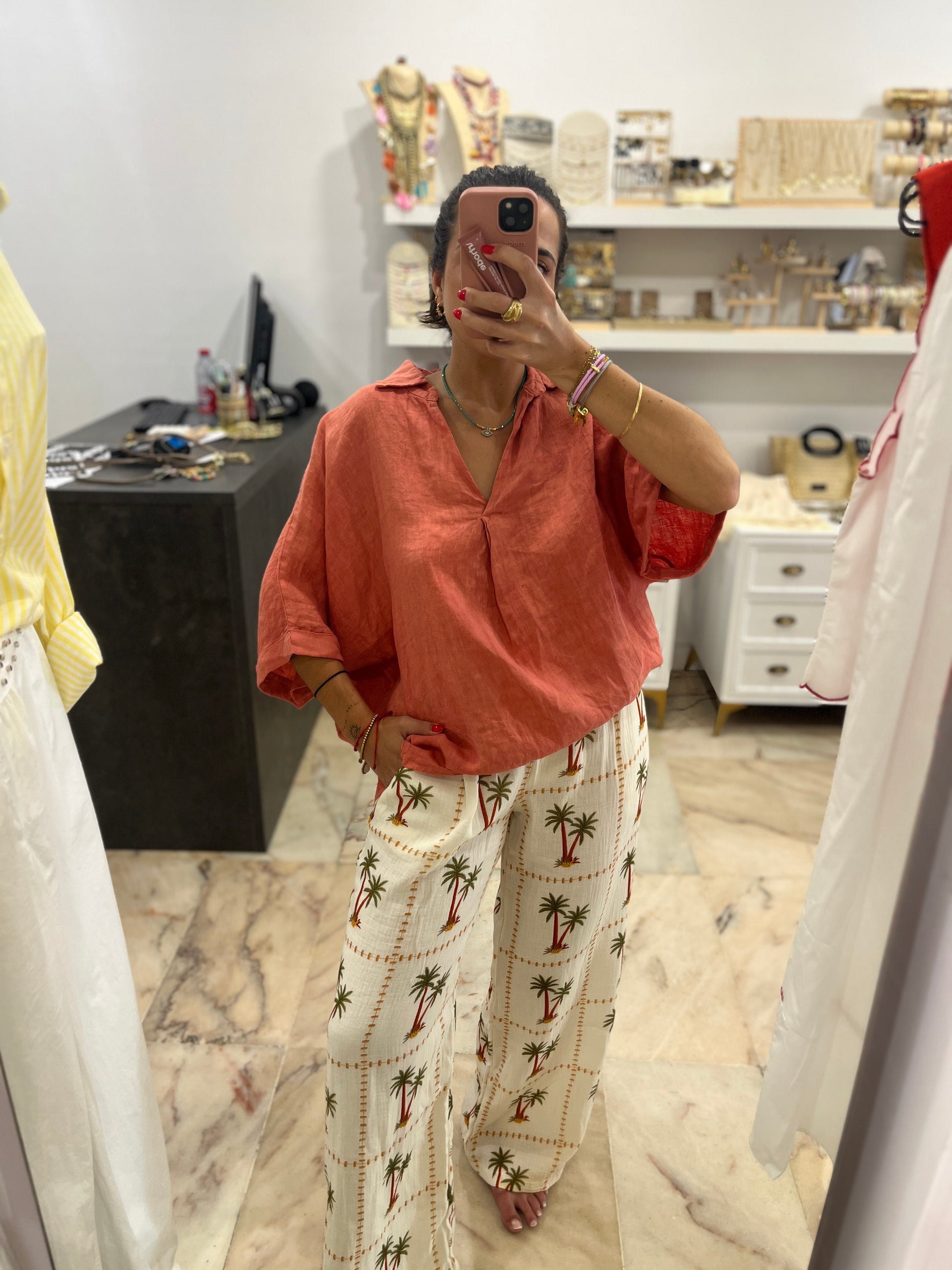 Blusa lino