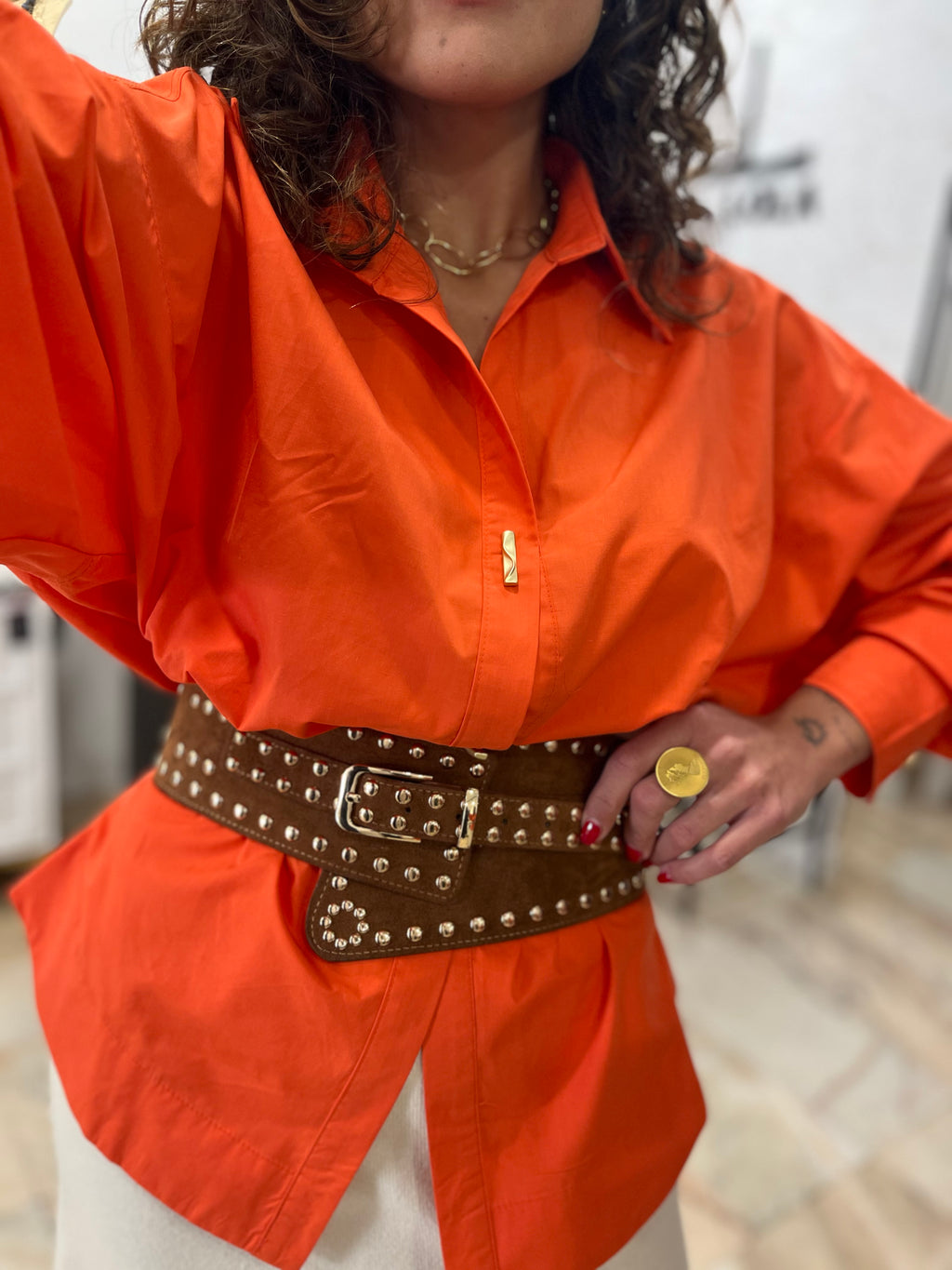 CAMISA NARANJA