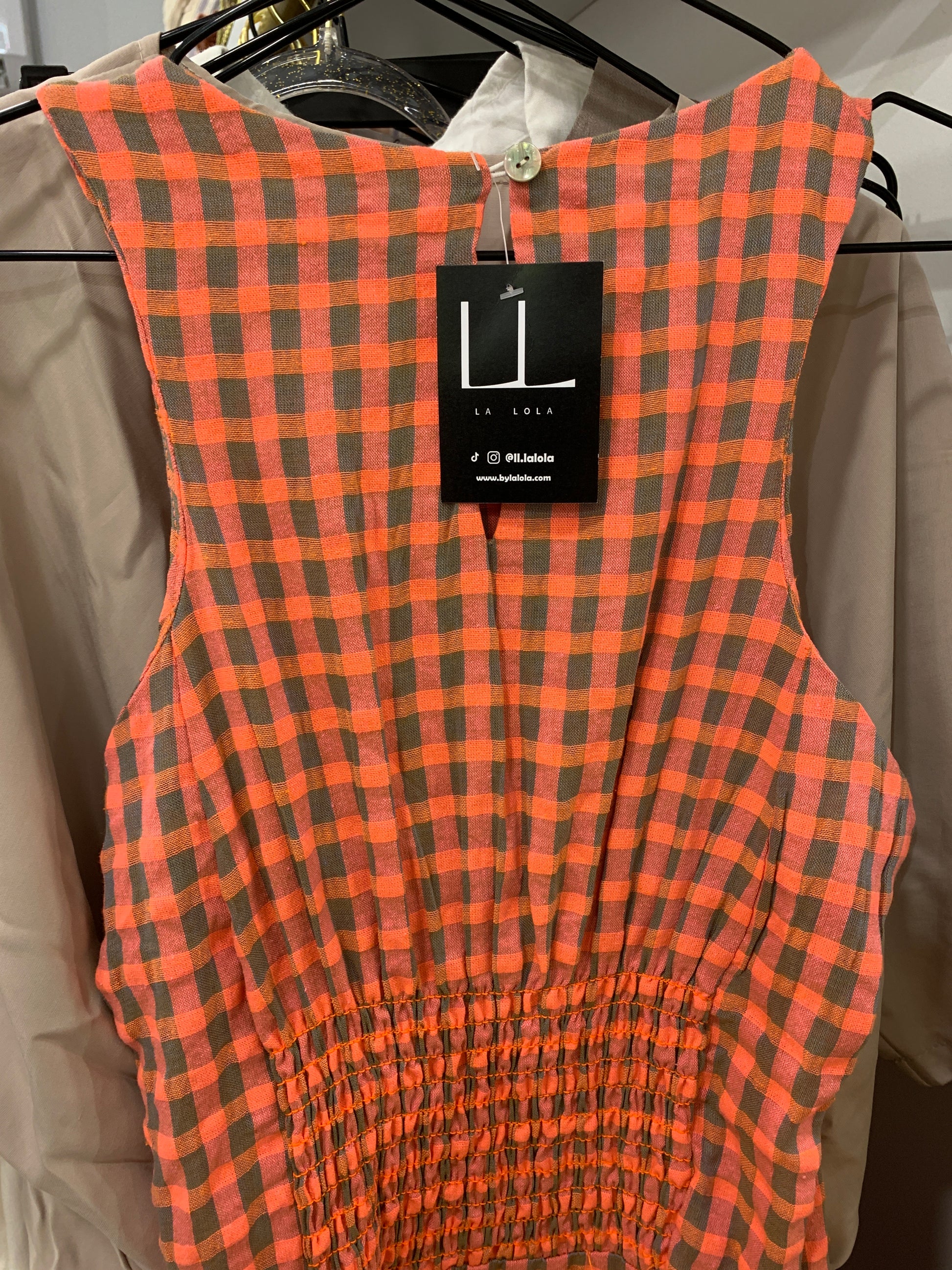 Vestido vichy
