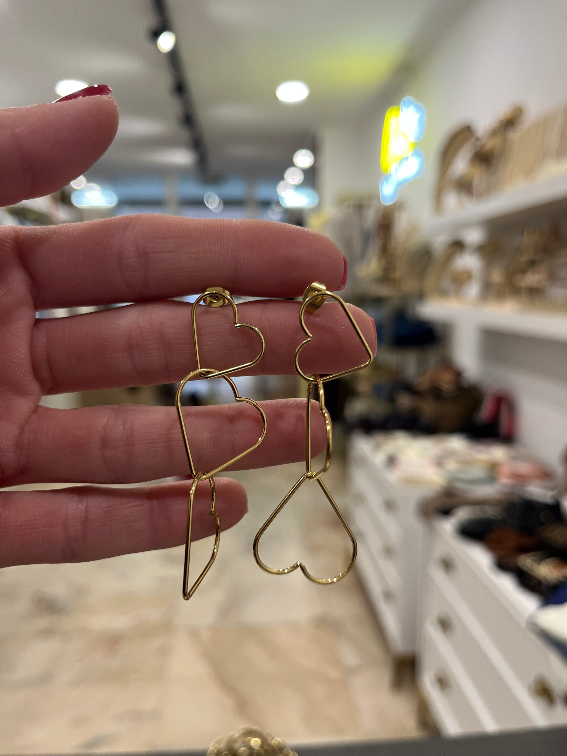 PENDIENTES CORAZON