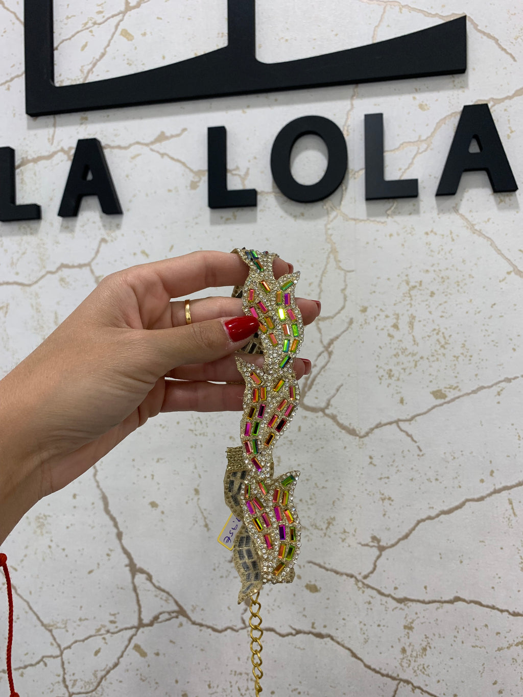 Choker brillo