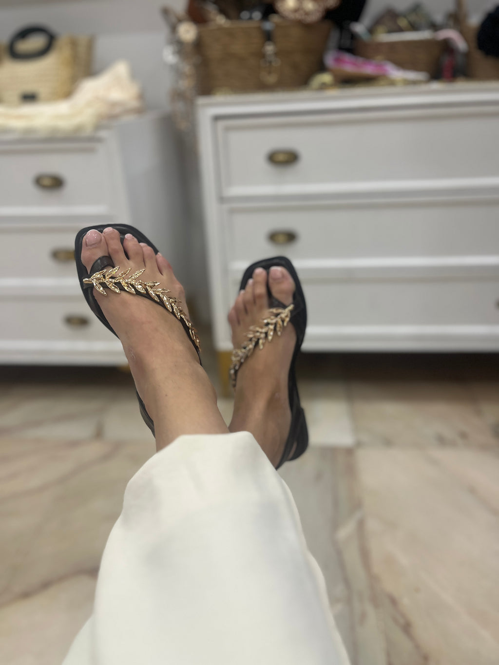 Sandalia laurel