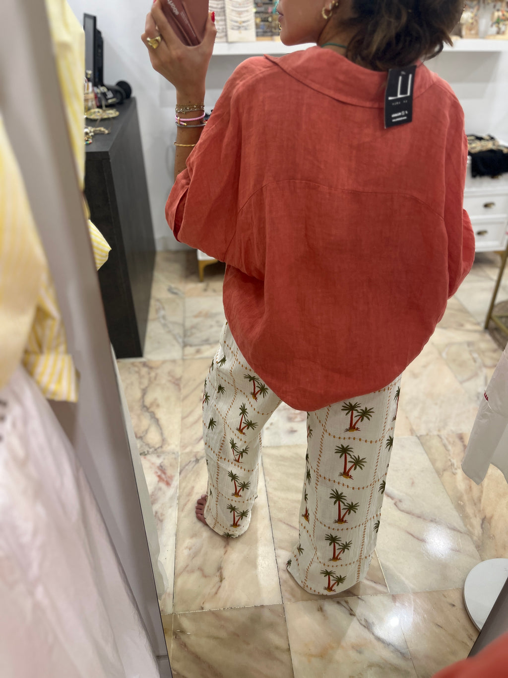 Blusa lino