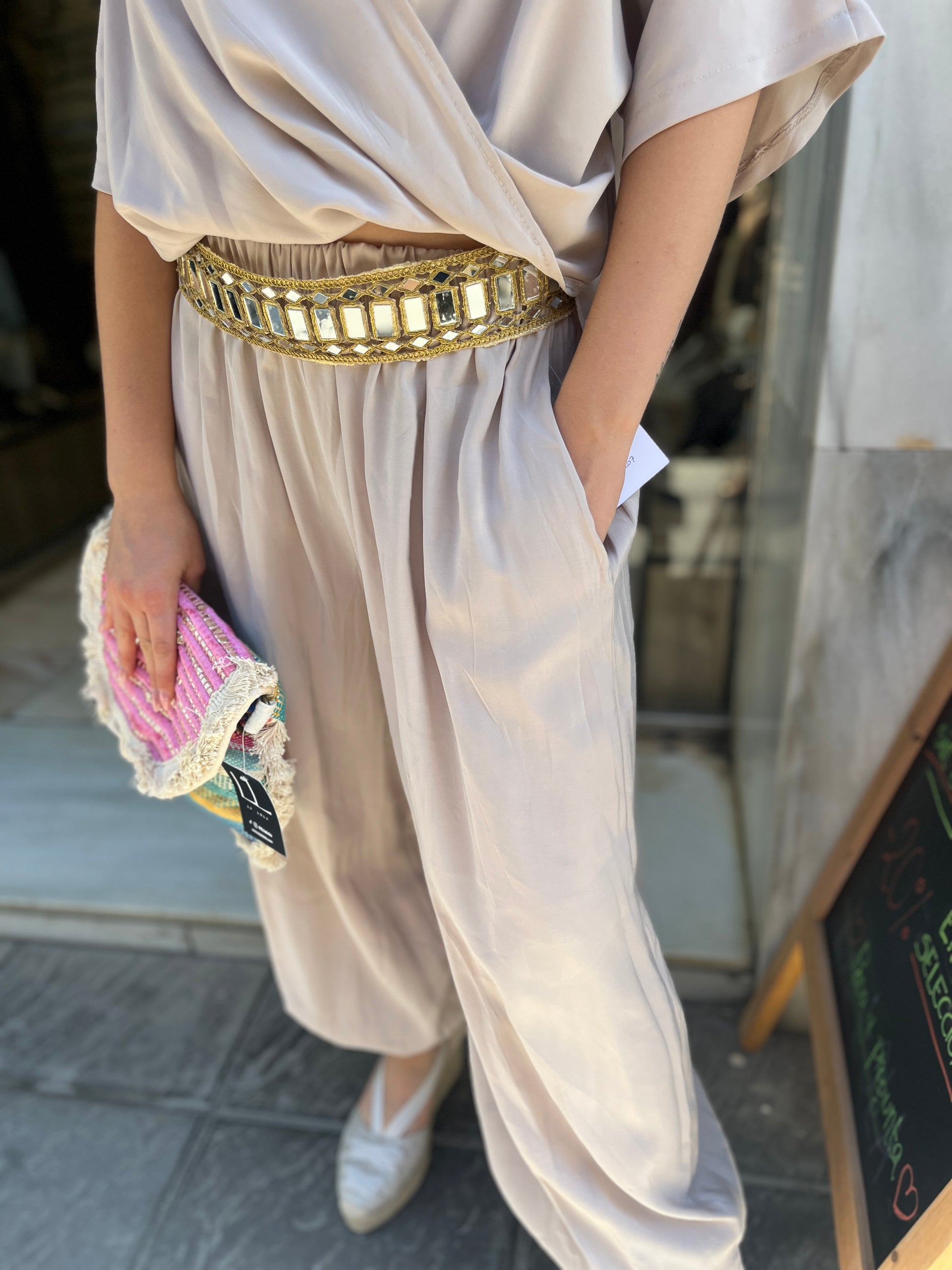 Pantalón lazo