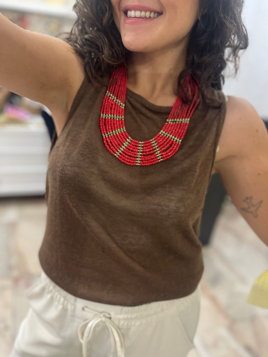 Collar rubí
