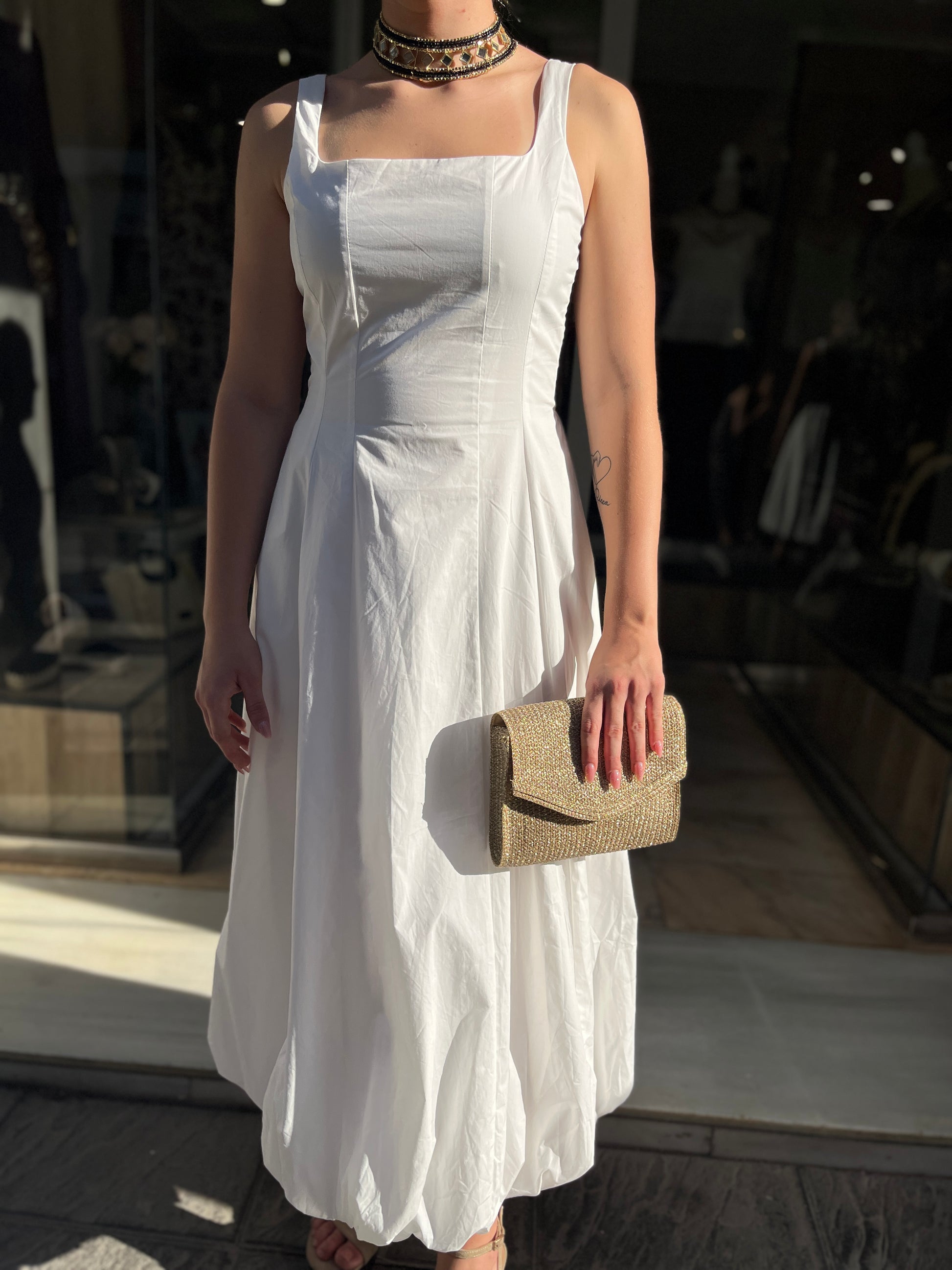 Vestido globo