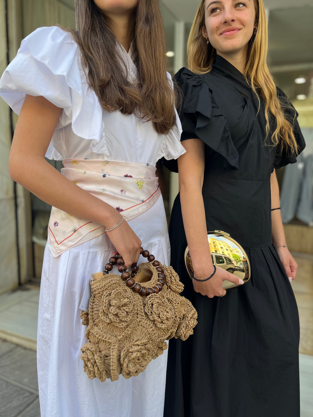 Vestido volantes
