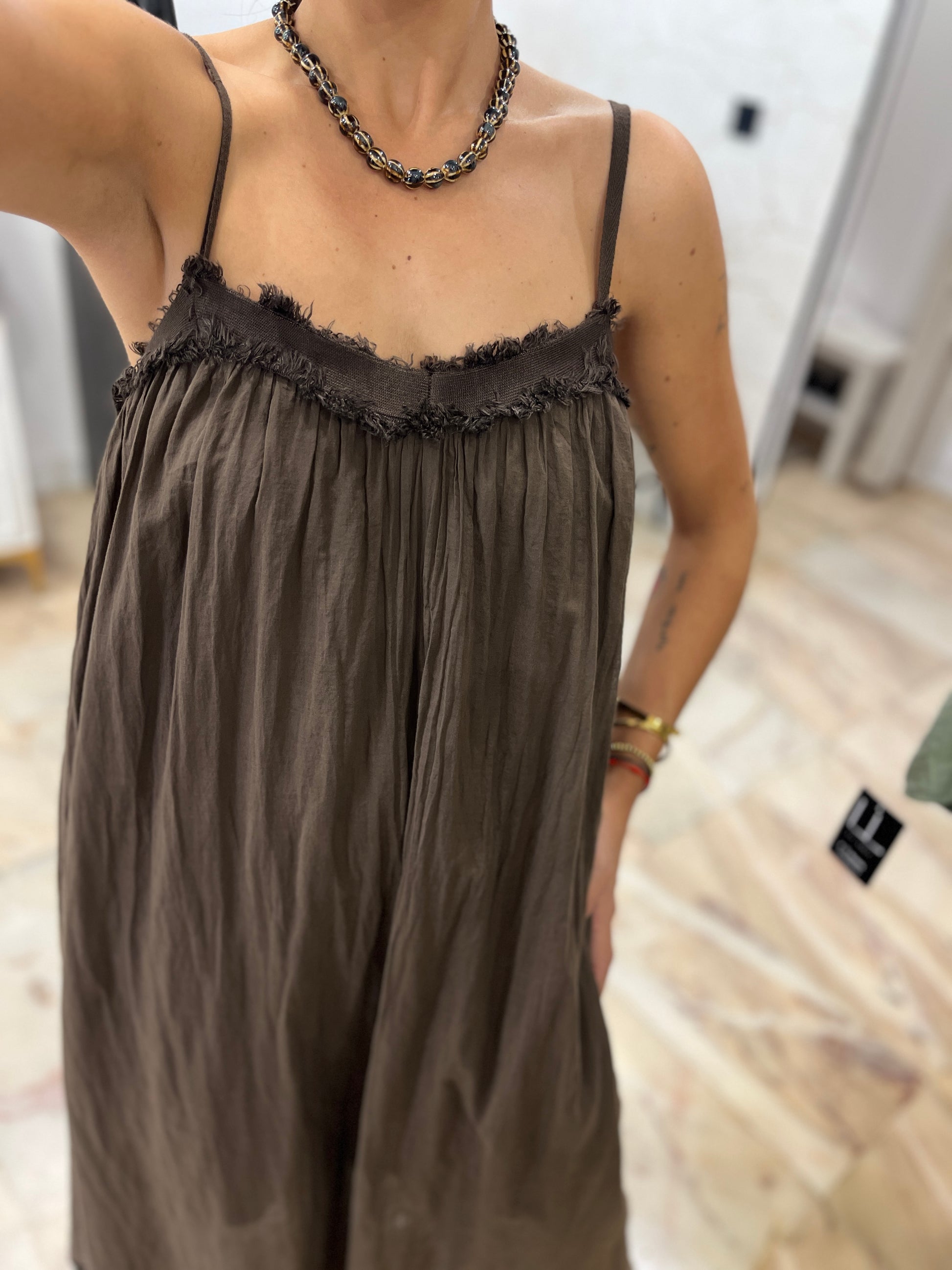 VESTIDO CHOCOLATE