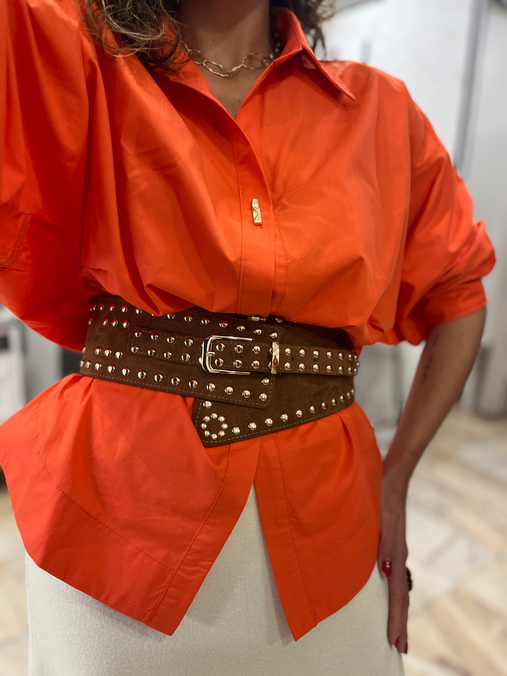 CAMISA NARANJA